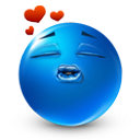 Kiss, love, smiley, valentine's day icon